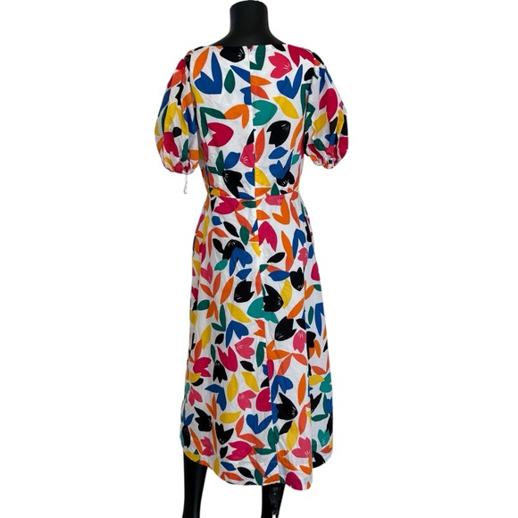 Calvin Klein Multicolor Floral Midi Dress - Picture 2 of 12